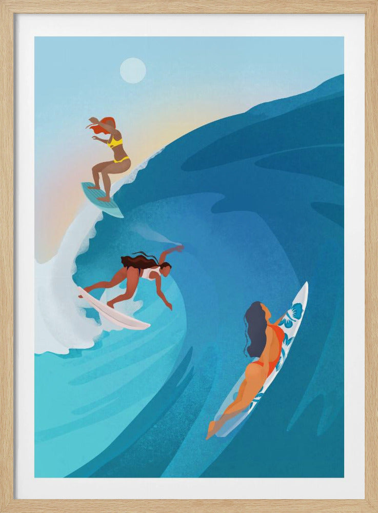 Surfers | Poster