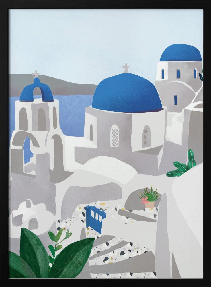 Santorini island | Poster