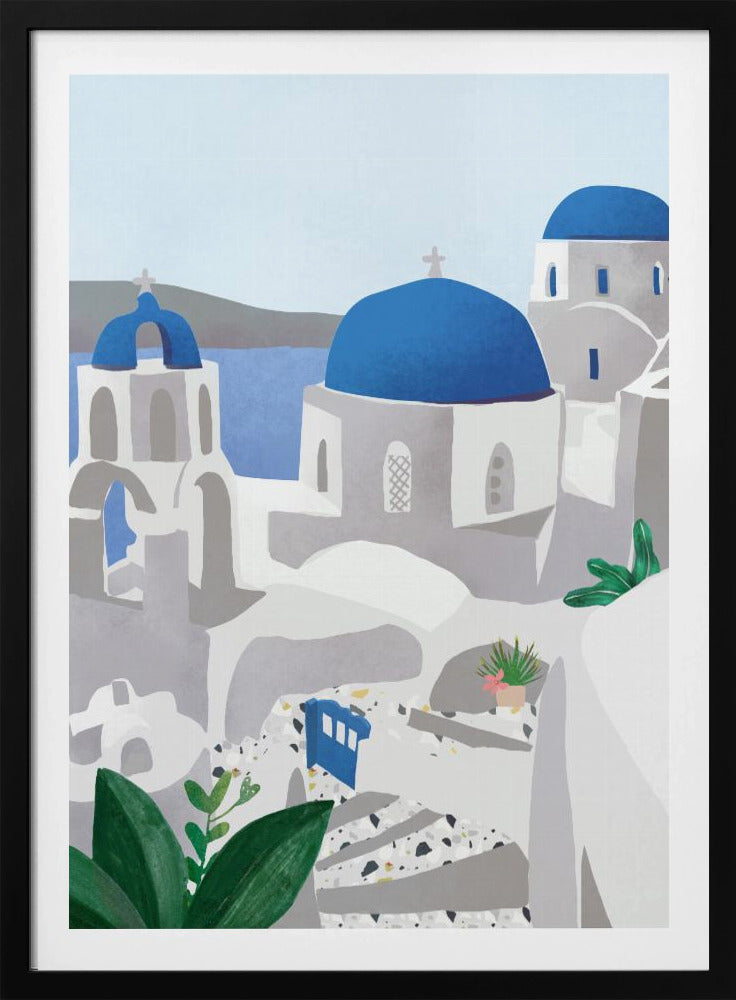 Santorini island | Poster