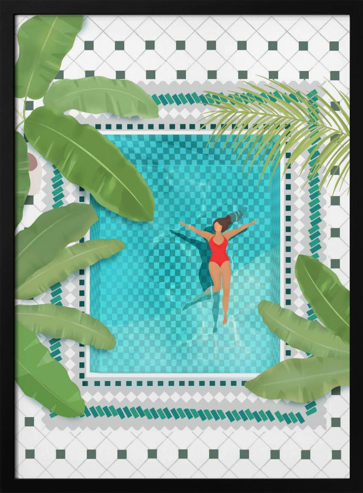 Riad Pool | Poster