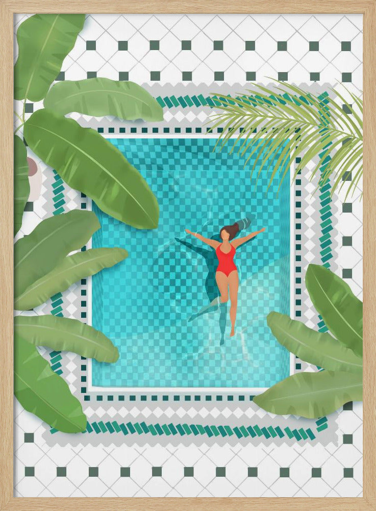Riad Pool | Poster