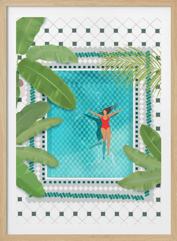 Riad Pool | Poster