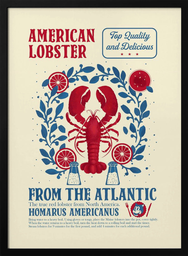 Lobster kitchen print | Poster