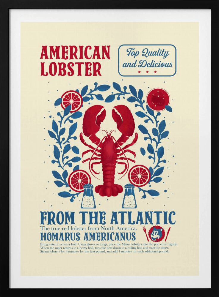 Lobster kitchen print | Poster