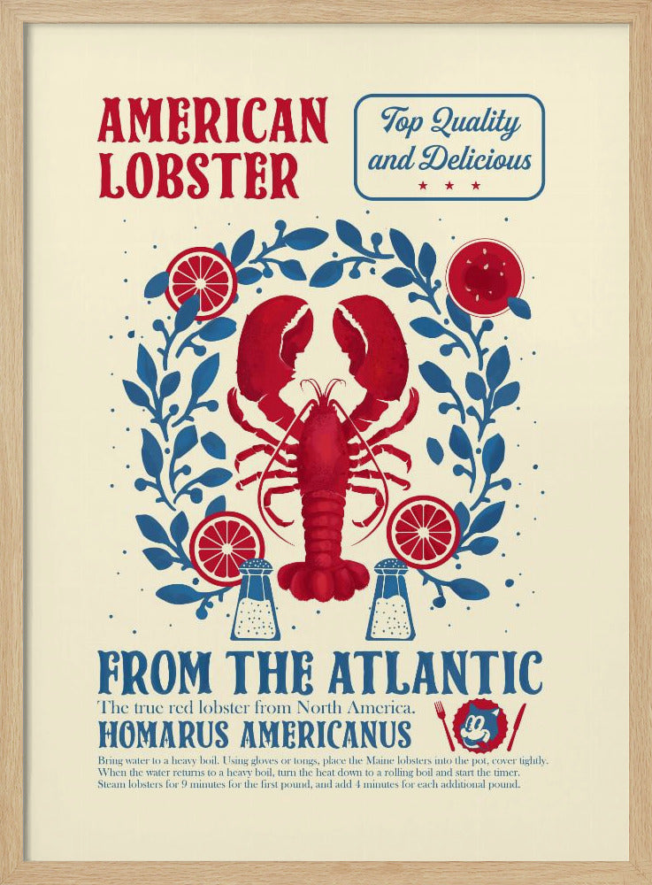 Lobster kitchen print | Poster