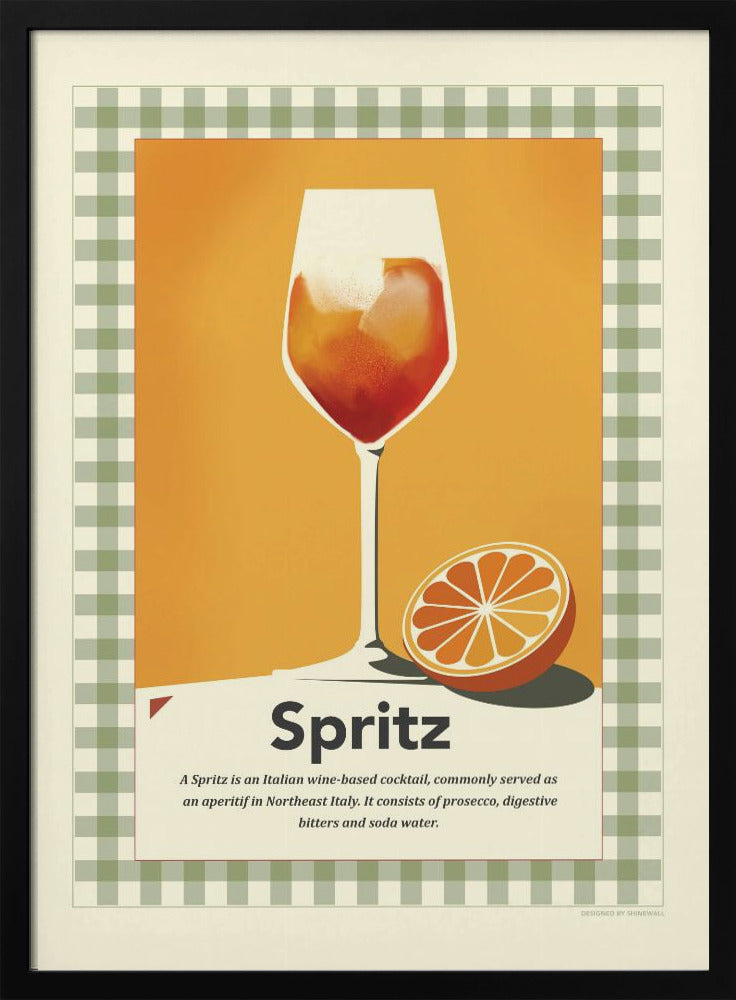 Spritz retro print | Poster