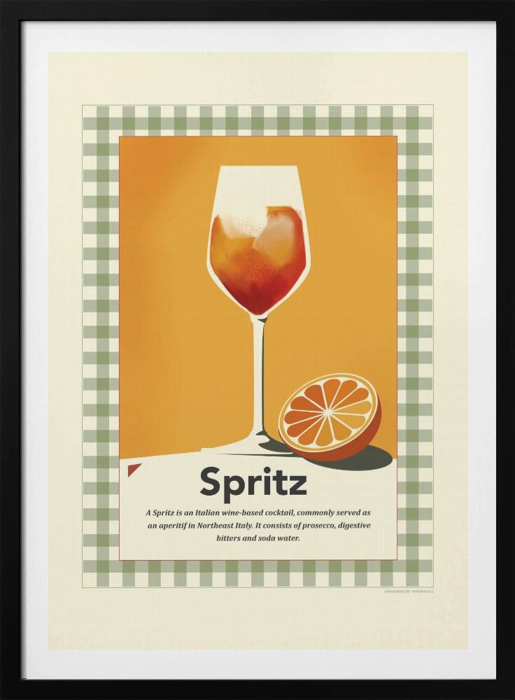 Spritz retro print | Poster