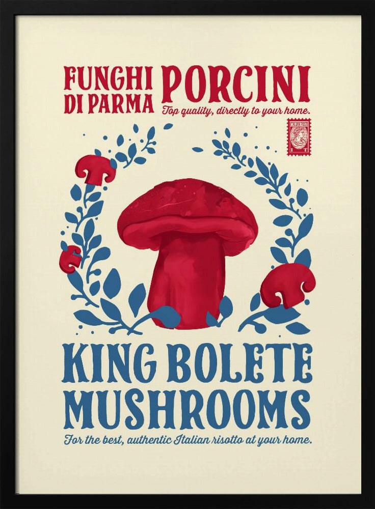 Porcini kitchen print | Poster