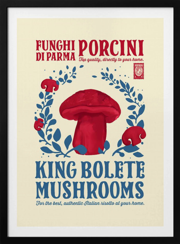 Porcini kitchen print | Poster
