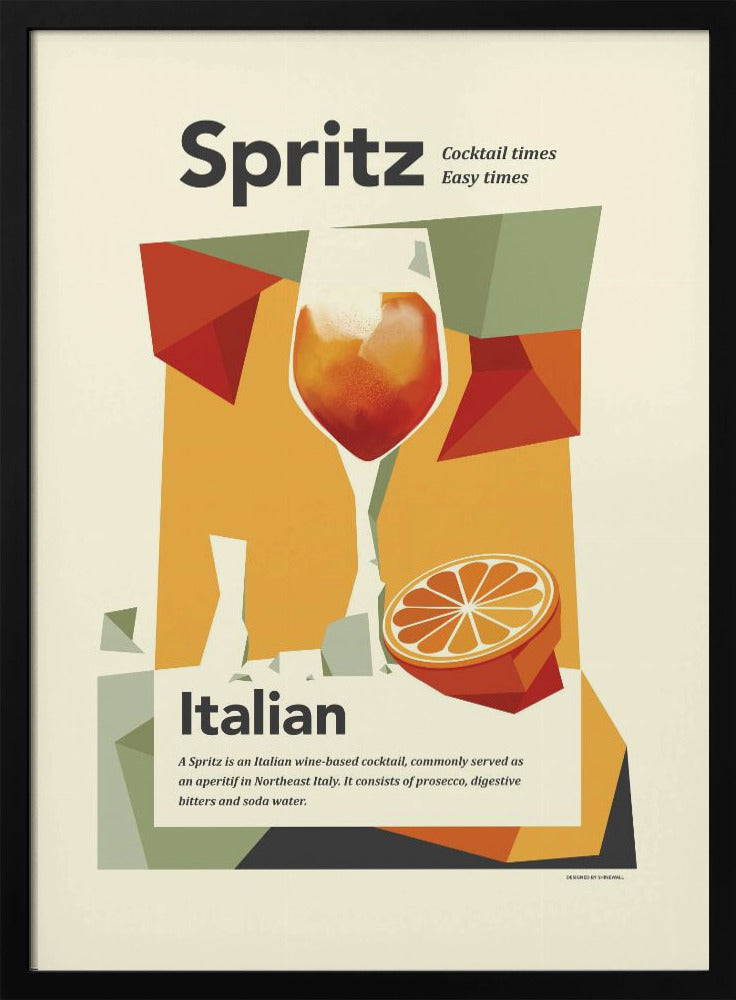 Aperol spritz print | Poster