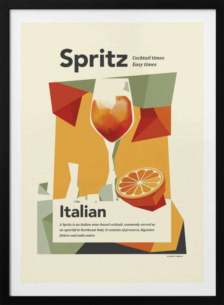 Aperol spritz print | Poster