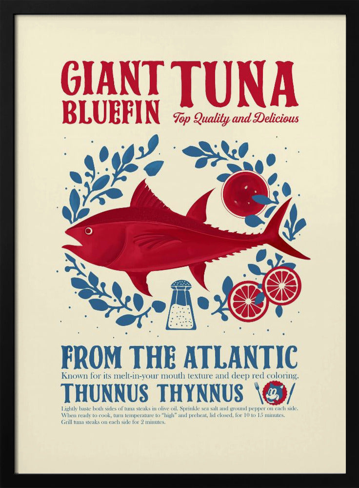 Tuna kitchen print | Poster