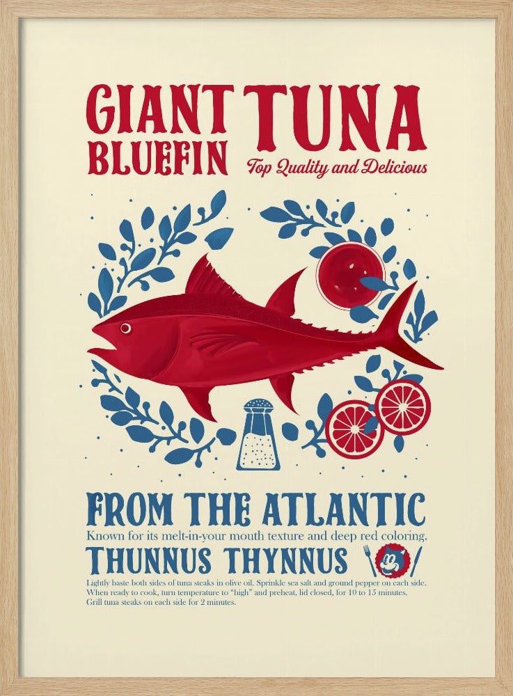 Tuna kitchen print | Poster