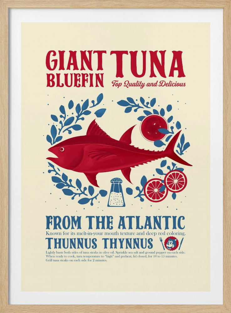 Tuna kitchen print | Poster
