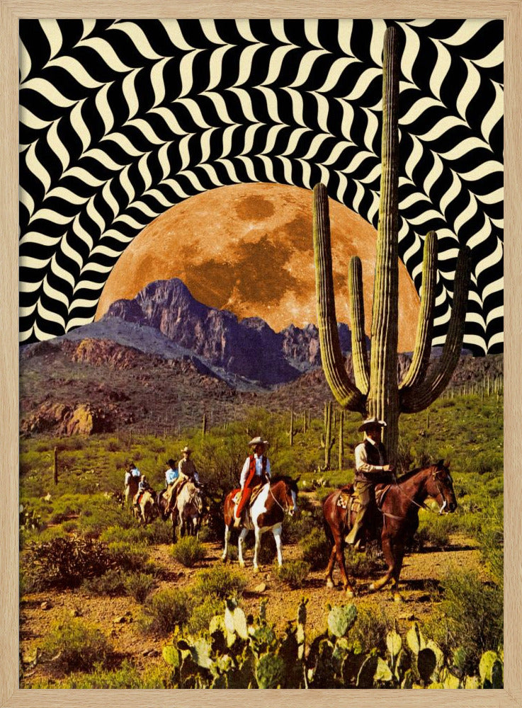Illusionary Cowboys | Poster