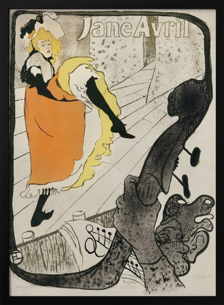 Jane Avril (1893) | Poster