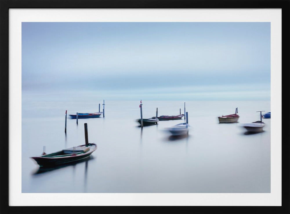 Dancing Boats II col | Poster