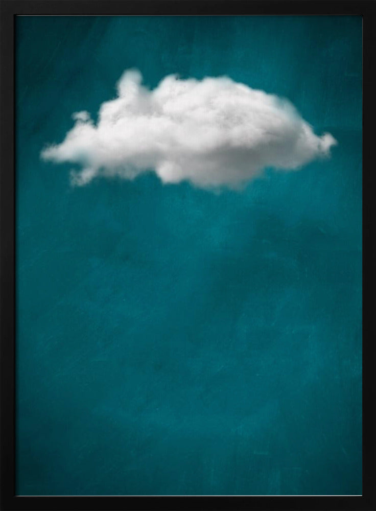 Teal Cloud No 1 | Poster