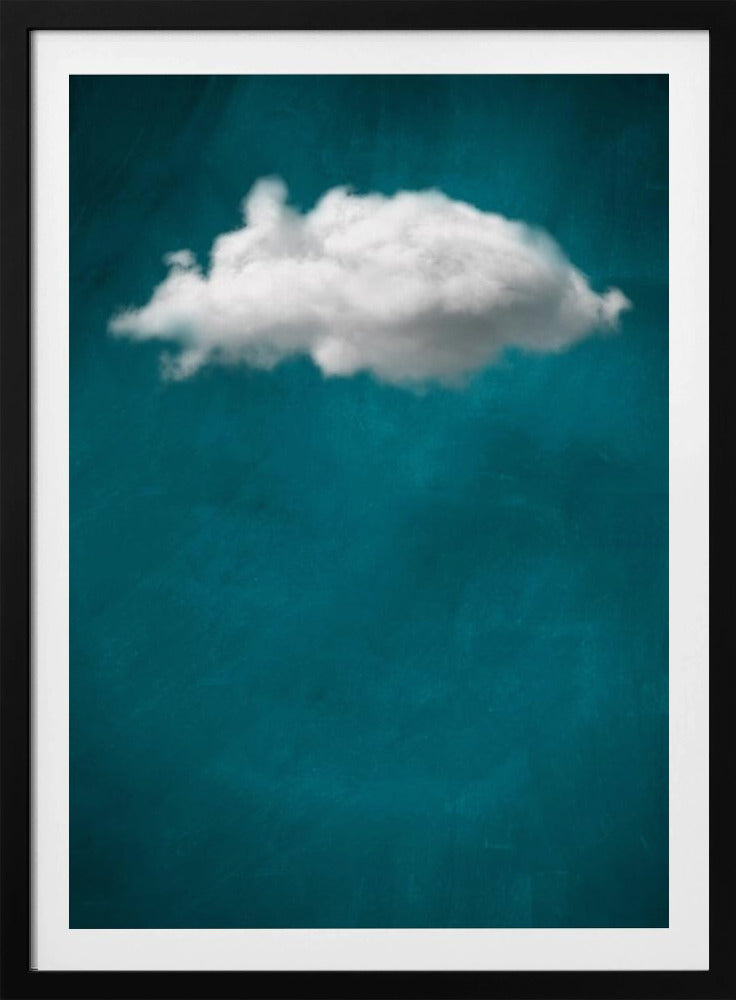 Teal Cloud No 1 | Poster