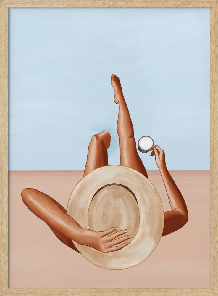 Poolside Girl | Poster