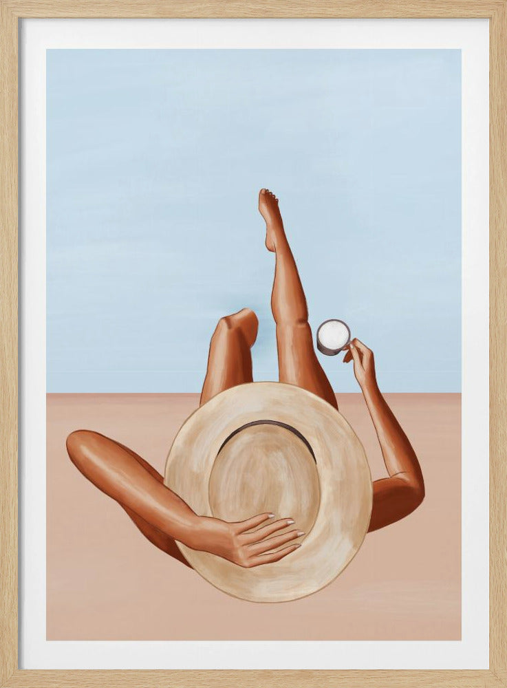 Poolside Girl | Poster