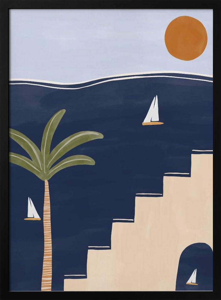 Sailboats | Poster