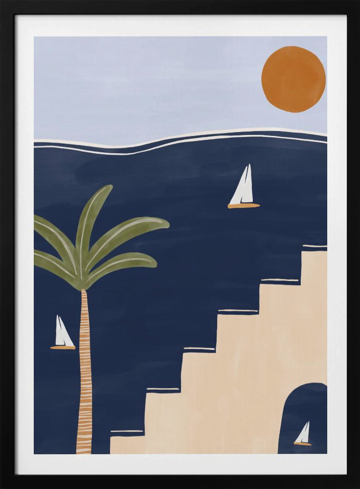 Sailboats | Poster