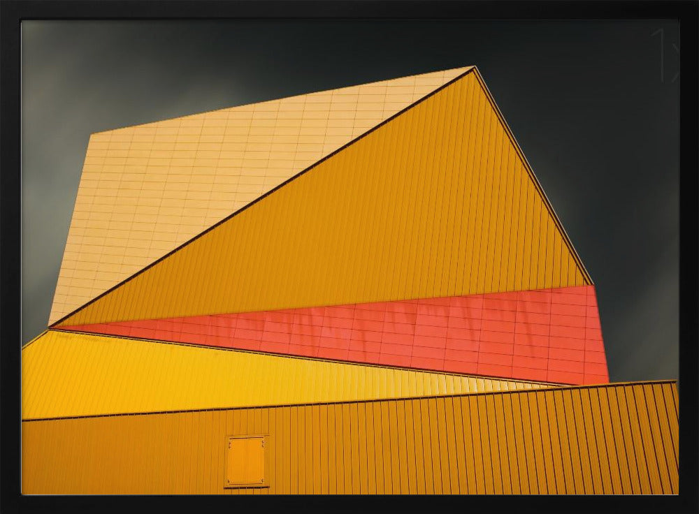 The yellow roof | Poster