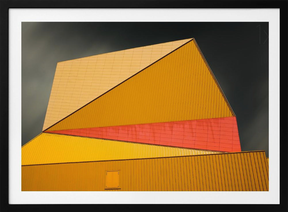 The yellow roof | Poster