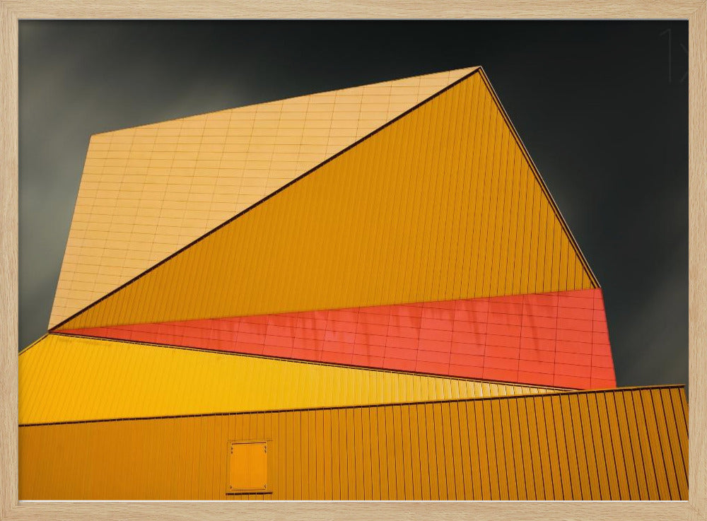 The yellow roof | Poster