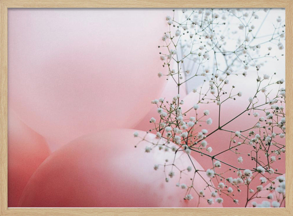 Blooms and Balloons | Poster