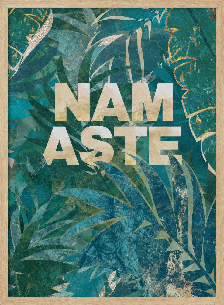 Namaste typography | Poster