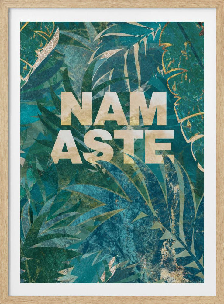 Namaste typography | Poster