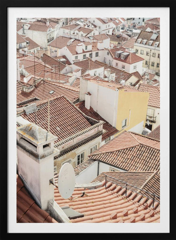 Terracotta Rooftops | Poster