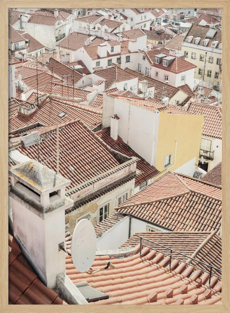 Terracotta Rooftops | Poster