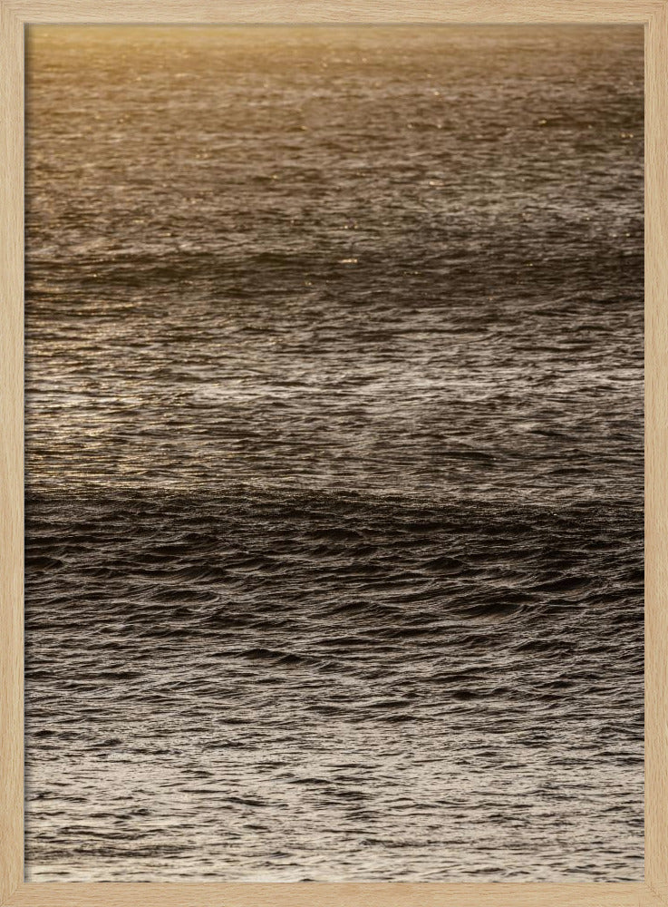 Golden Tide Ripples | Poster
