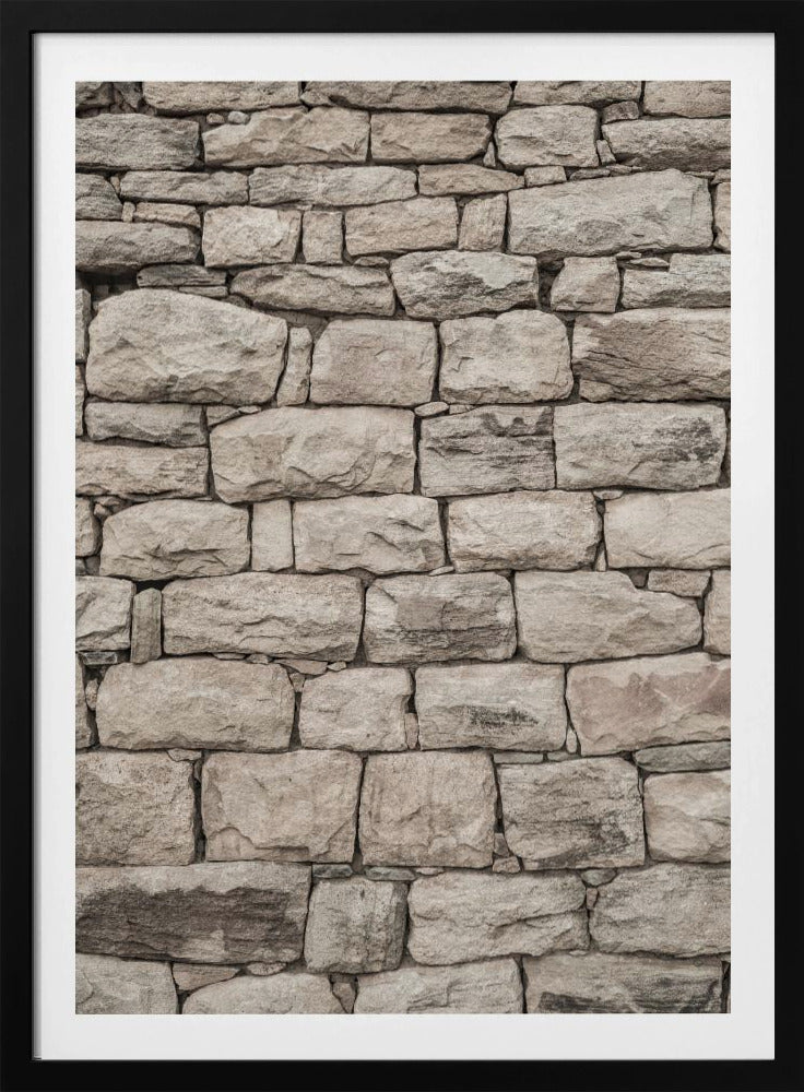 Serene Stonework | Poster