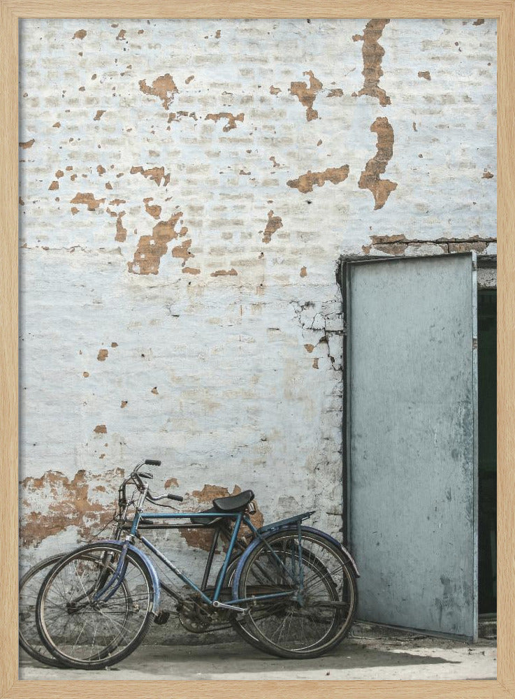 Rustic Bicycle Scene | Poster