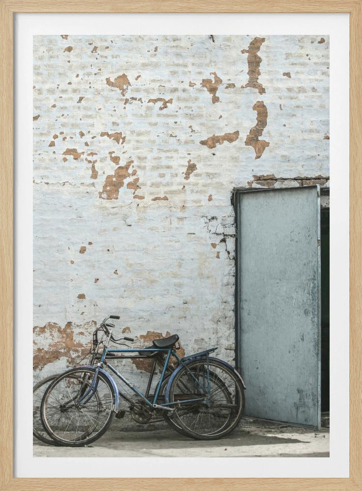 Rustic Bicycle Scene | Poster
