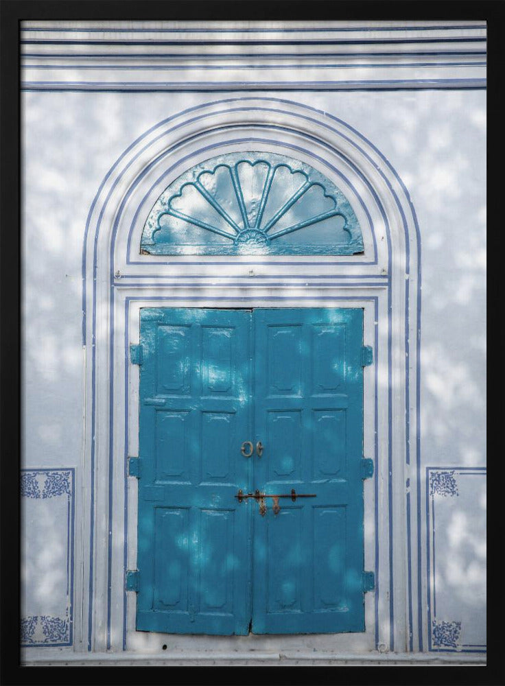 Turquoise Entryway | Poster