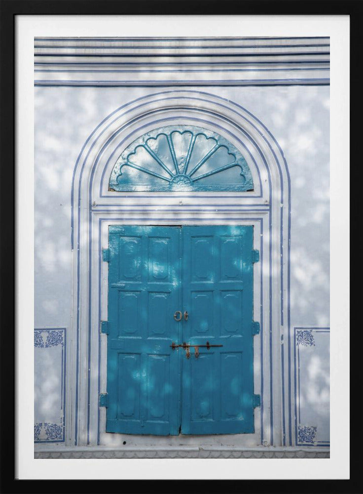 Turquoise Entryway | Poster