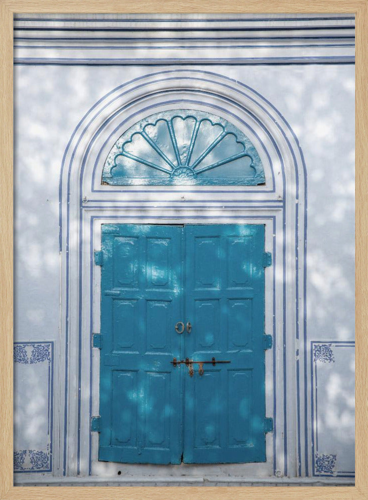Turquoise Entryway | Poster