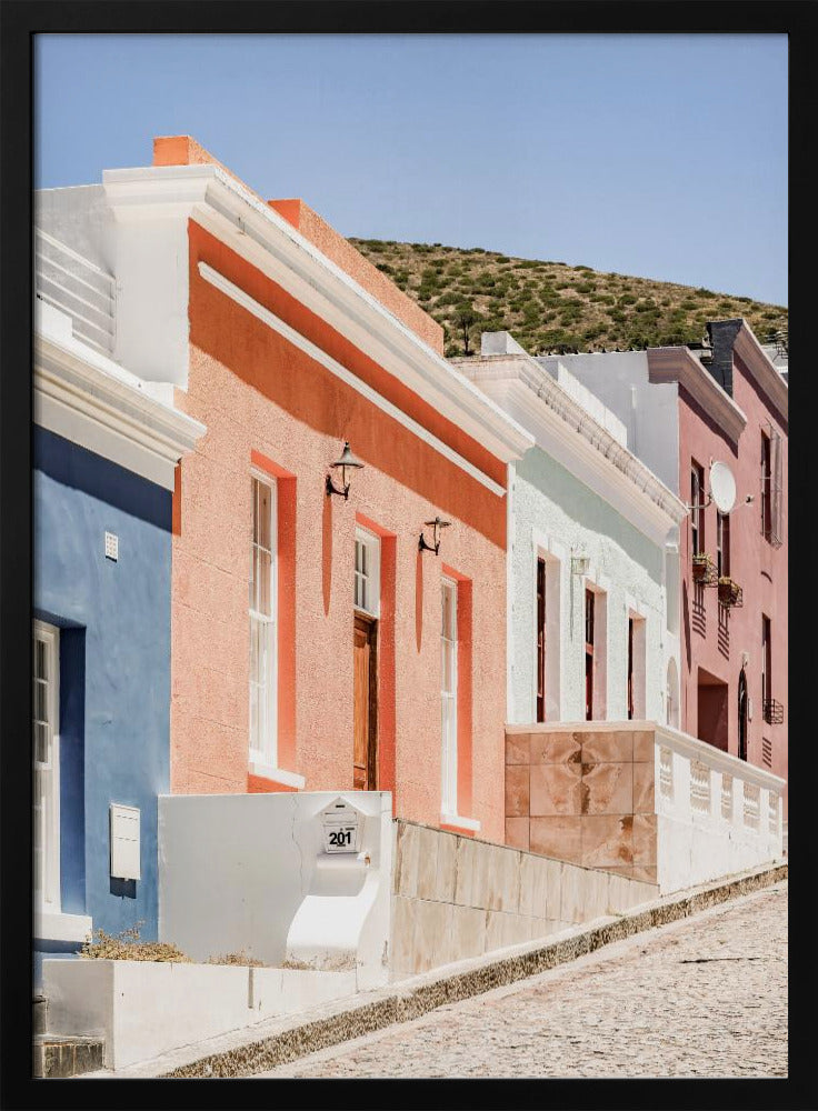 Colorful Street Row | Poster