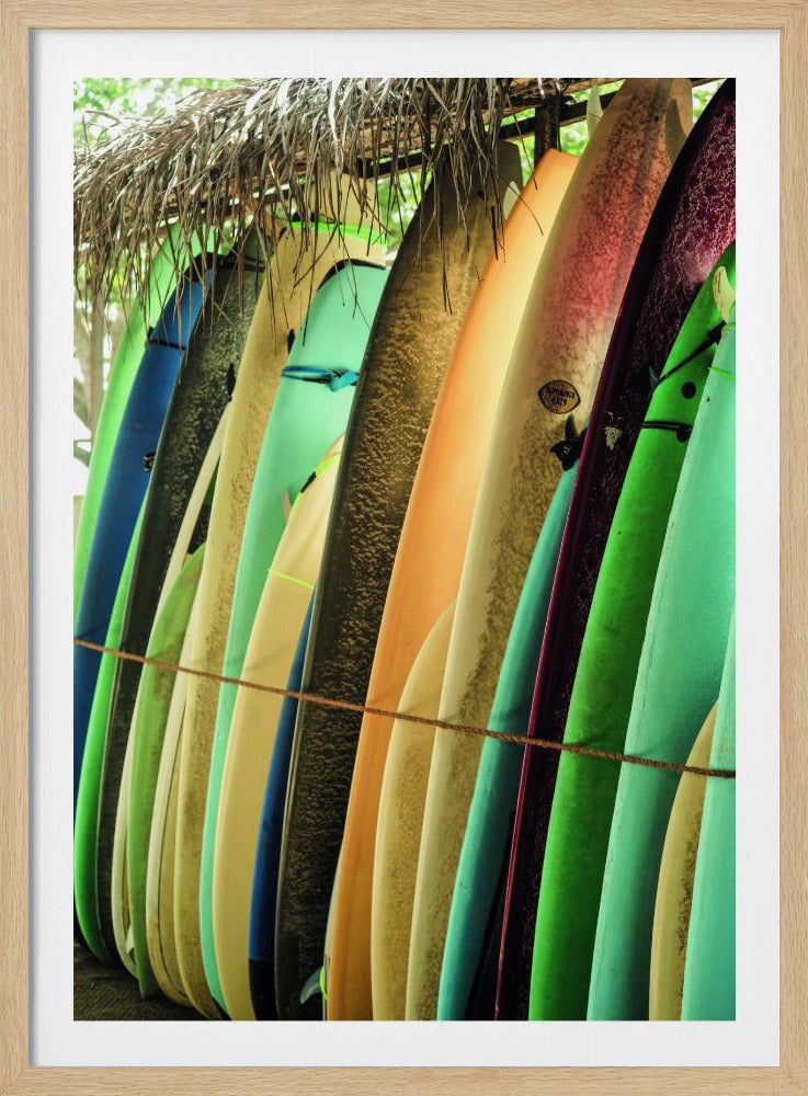 Surfboard Symphony | Poster