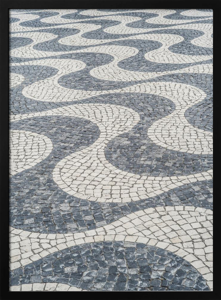 Wave Stone Pathway | Poster