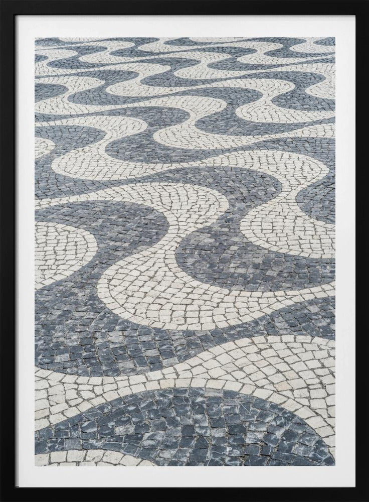 Wave Stone Pathway | Poster