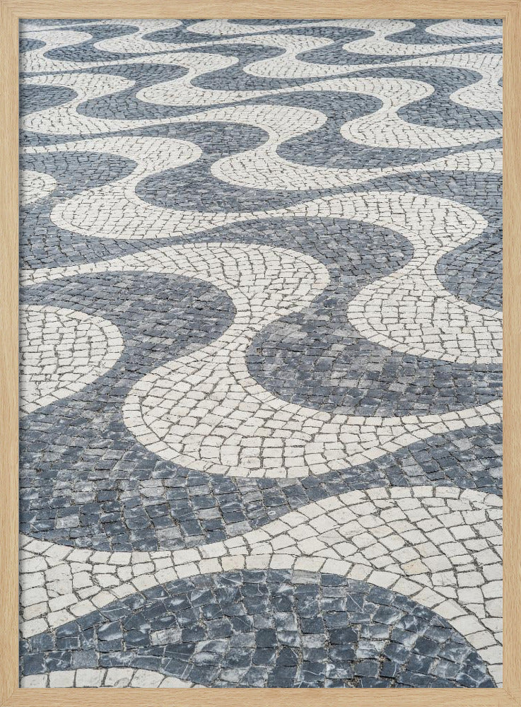 Wave Stone Pathway | Poster
