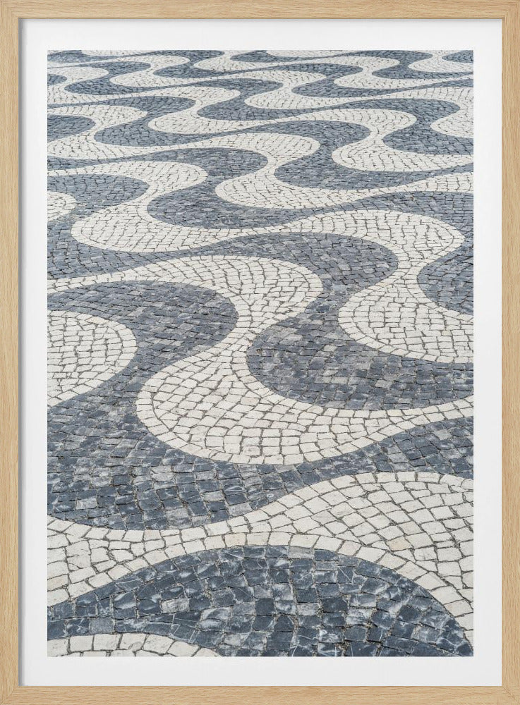 Wave Stone Pathway | Poster