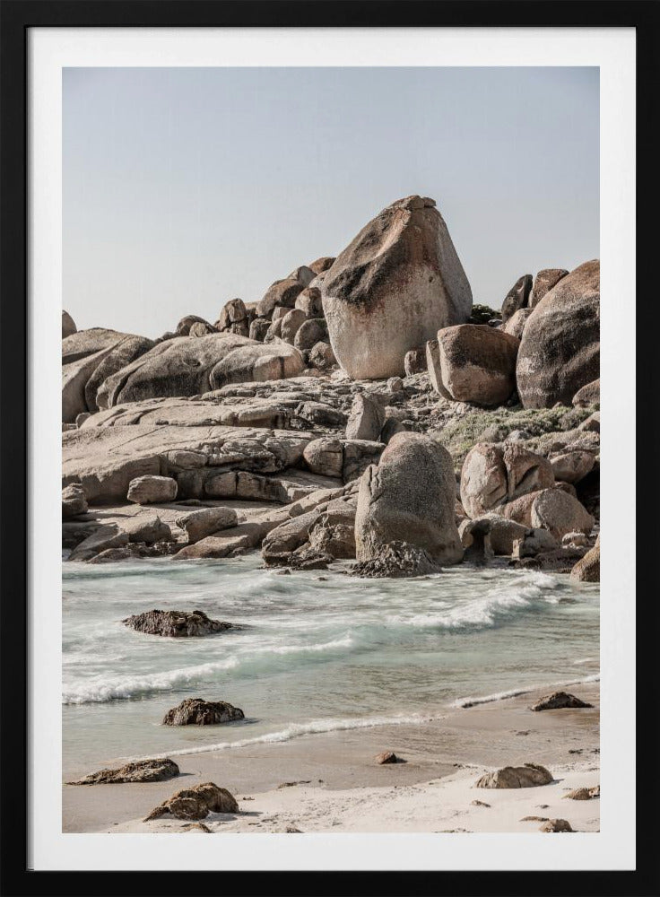 Rocky Shoreline Bliss | Poster