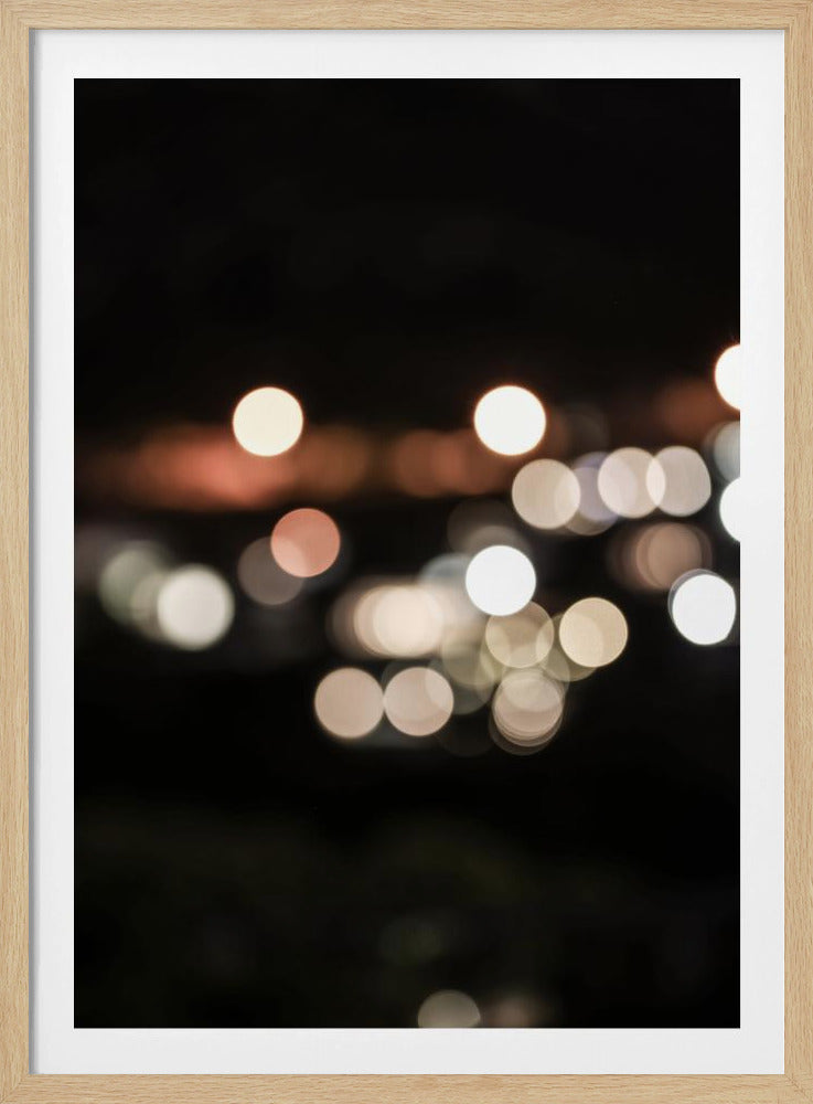 City Lights Blur | Poster